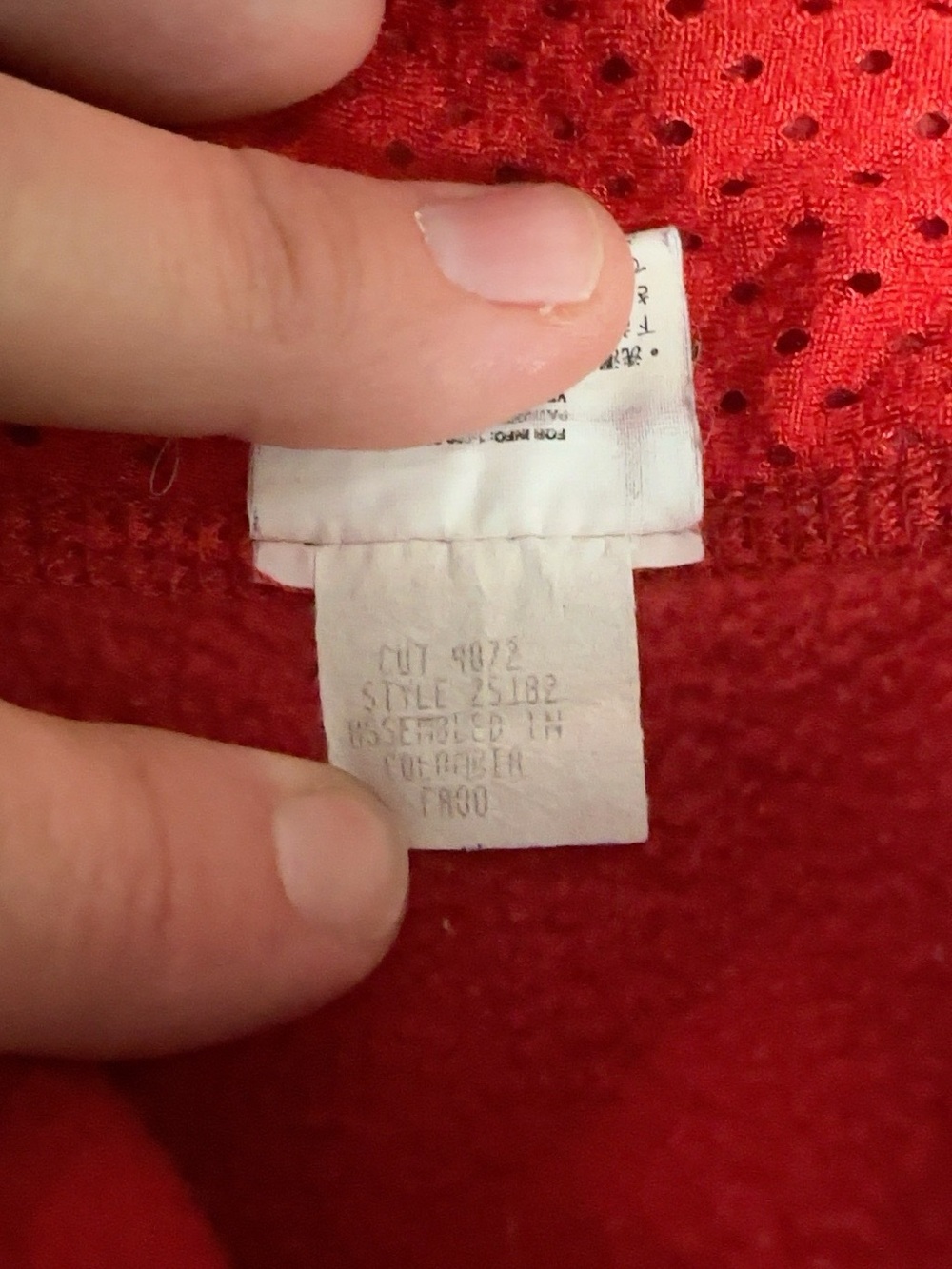 Patagonia Red Men's Full-Zip Fleece Vest M - Picture 8 of 8